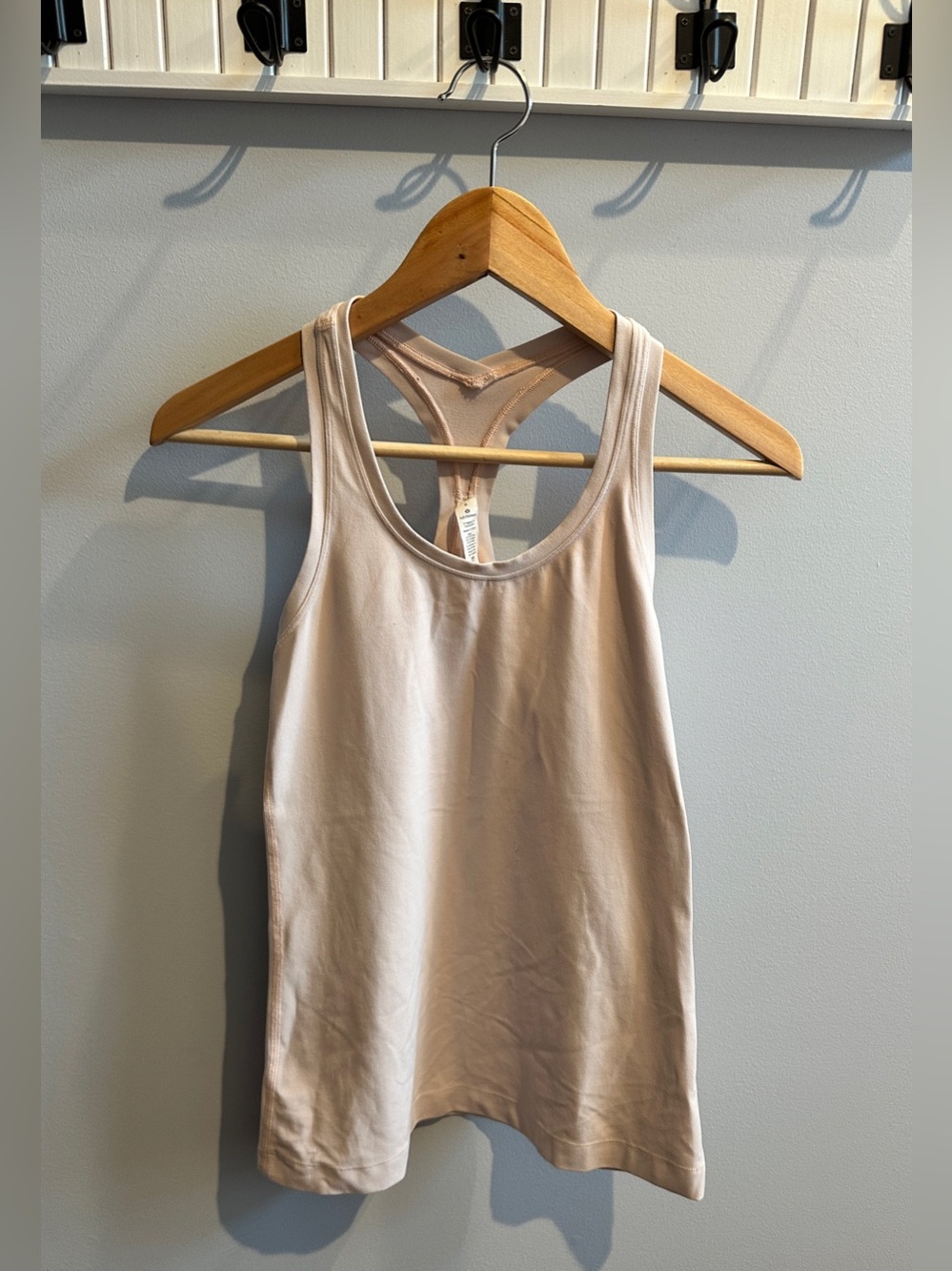 lululemon athletica light pink Scoop Back Racer Tank